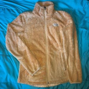 North Face Fluffy Yellow Coat